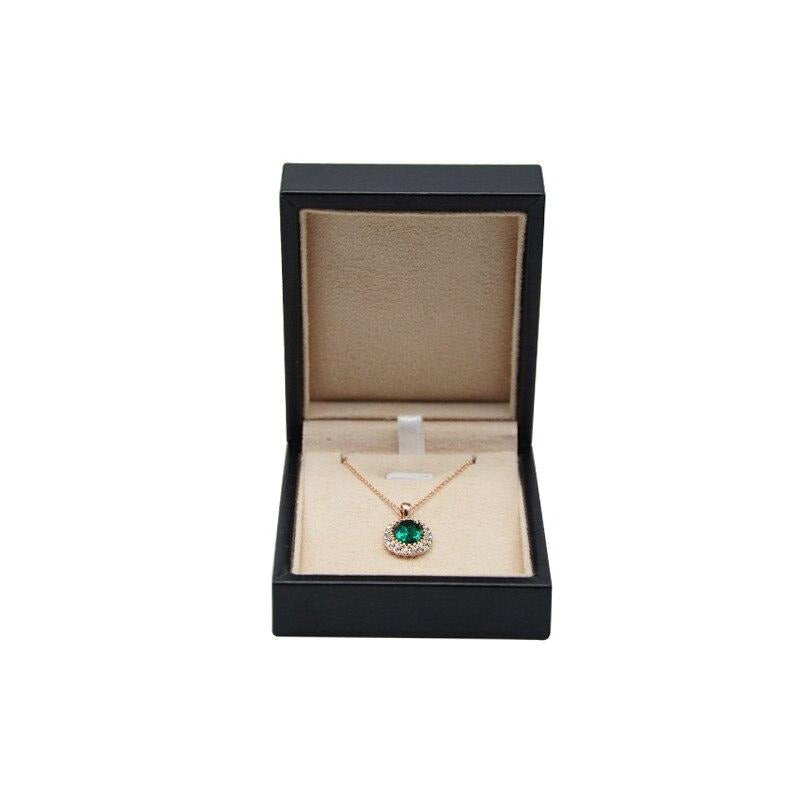 Écrin à Bijoux Ancien En Cuir Vert Avec Décors Dorés - Boîte à Bijoux Vintage, Bon état