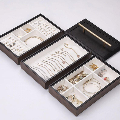 Boîte à bijoux esthétique en bois