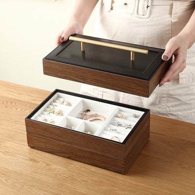 Boîte à Bijoux Originale en Bois